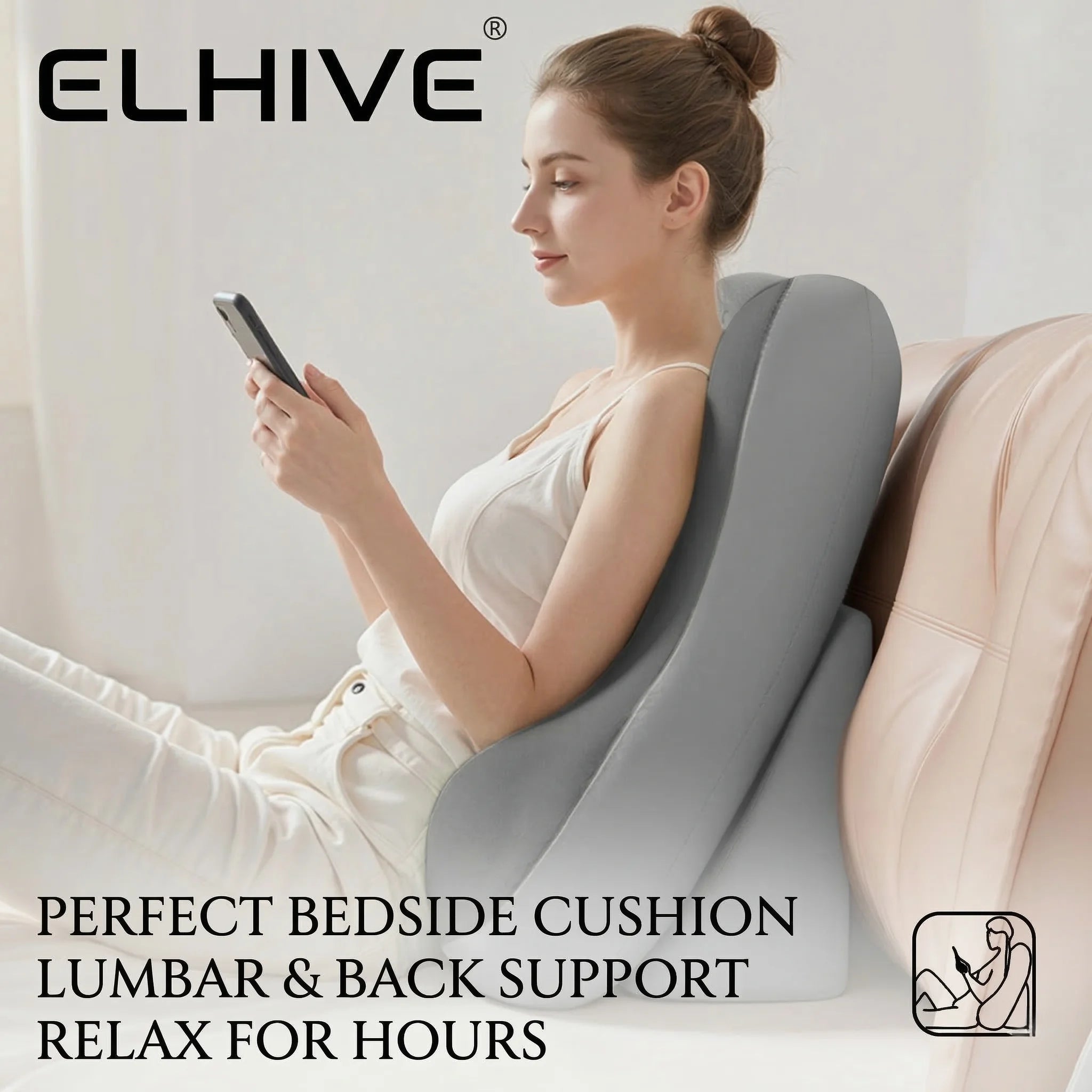 Adjustable Bed Wedge Pillow