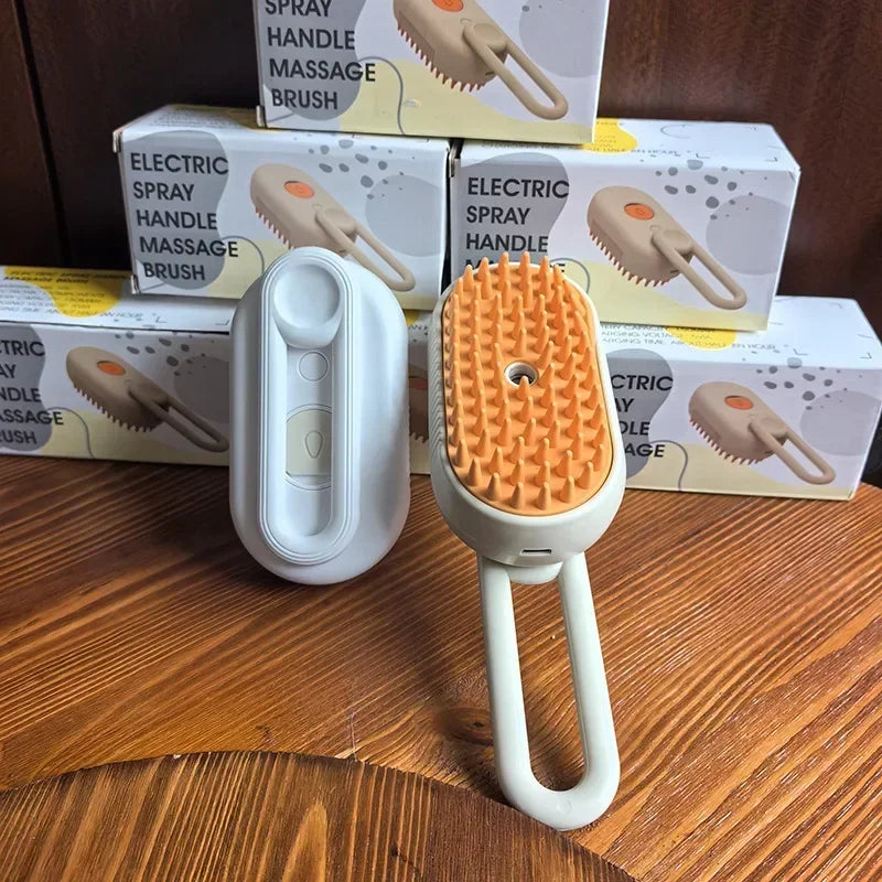 Cat Dog Electric Spray Massage Soothing Comb