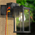 Porch Light With GFCI Outlet Dusk To Dawn