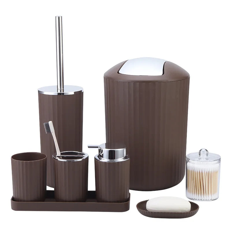 Bathroom Storage And Toiletry Set