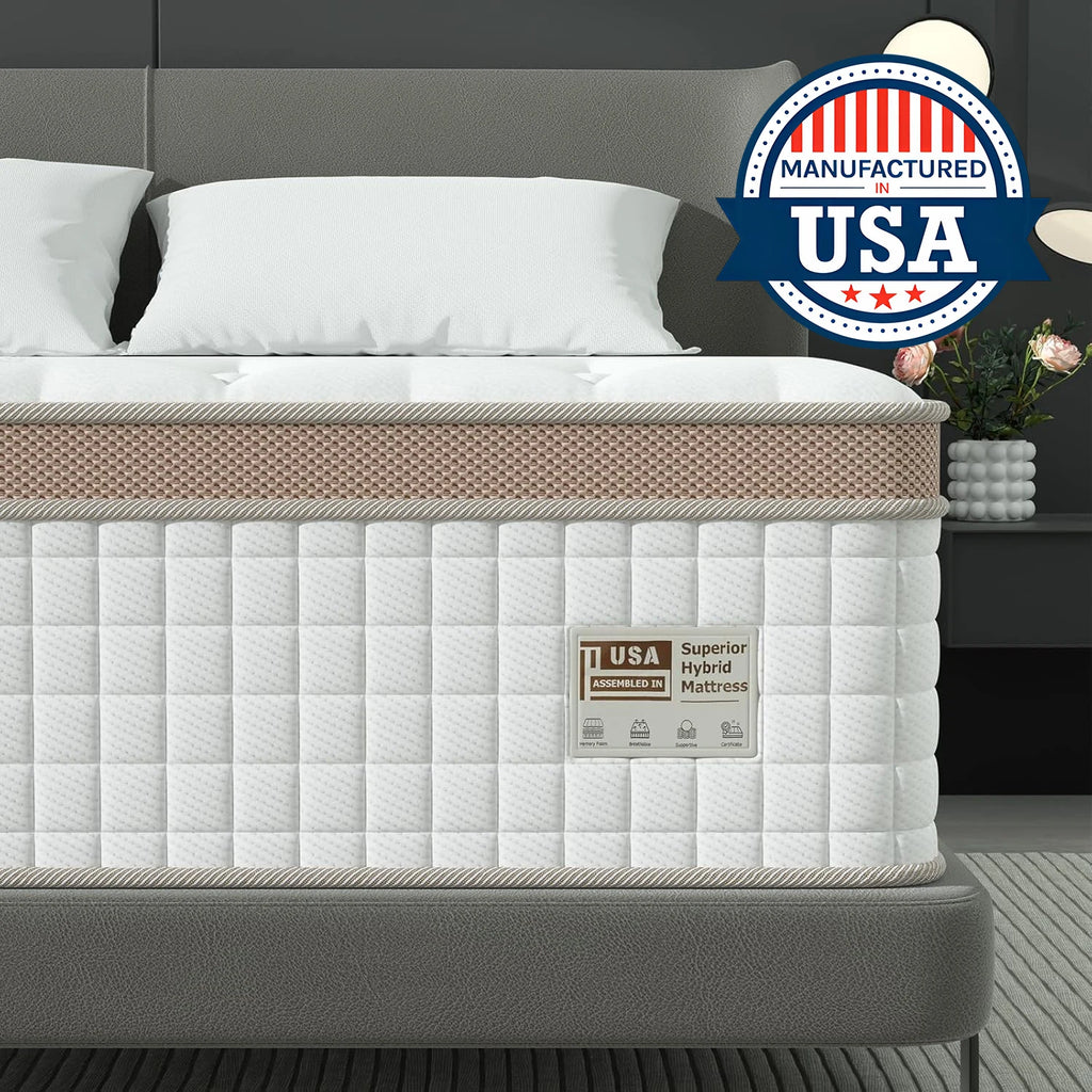 14'' Hybrid Mattress, Gel Memory
