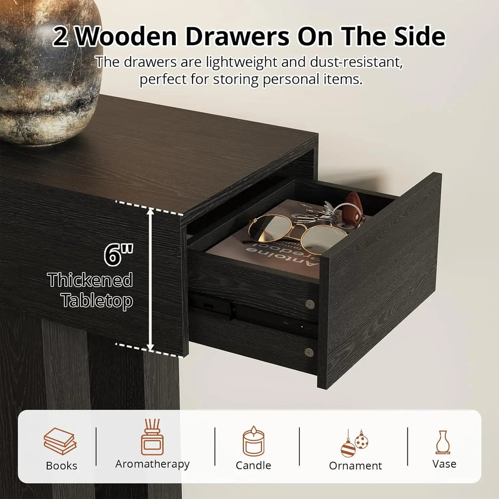 Console Table with Drawers