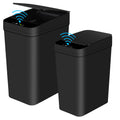 2 Pack 12L & 18L Touchless Motion Sensor Garbage Can