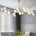 Black Gold LED Chandelier