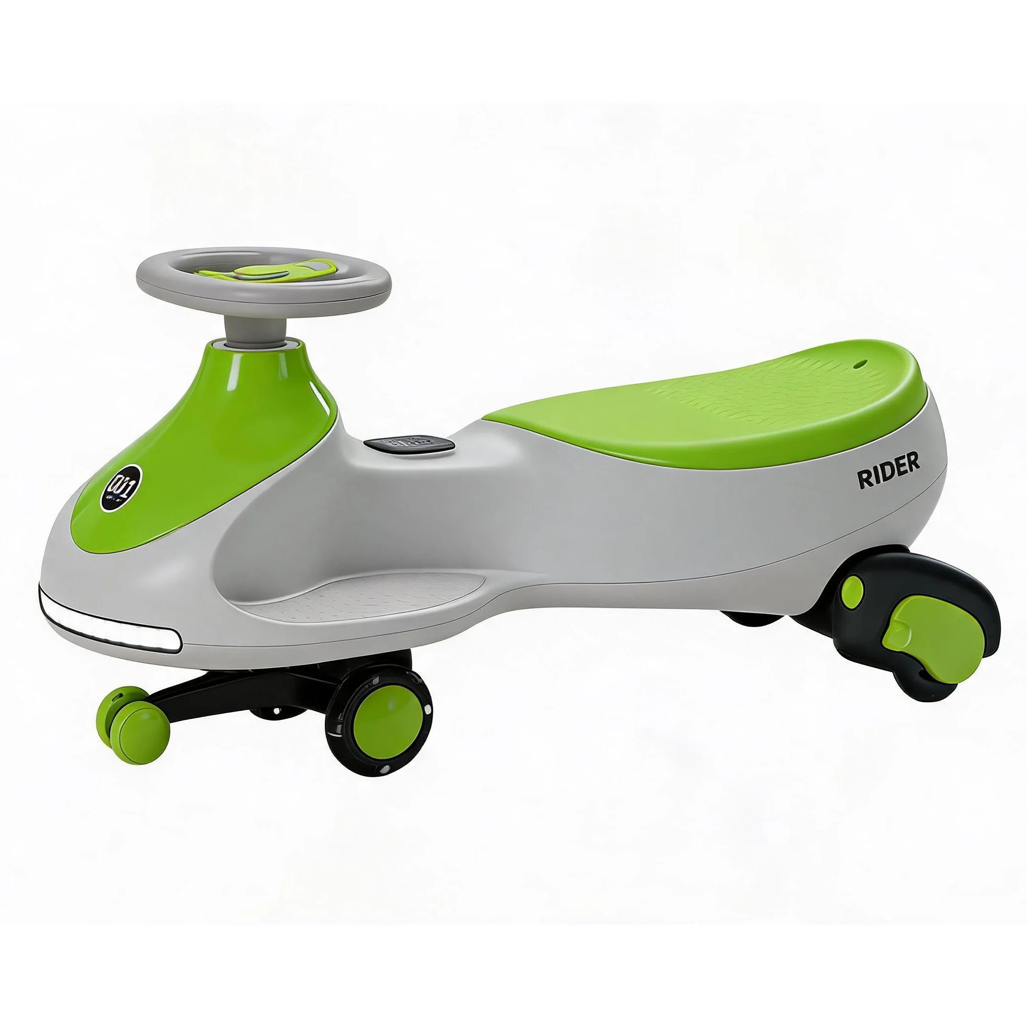 12V 2-in-1 Ride On Electric Wiggle Car