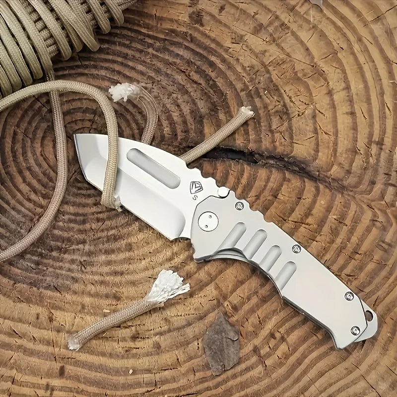 Folding tactical knife