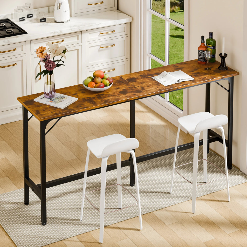 71" Counter Height Bar Table