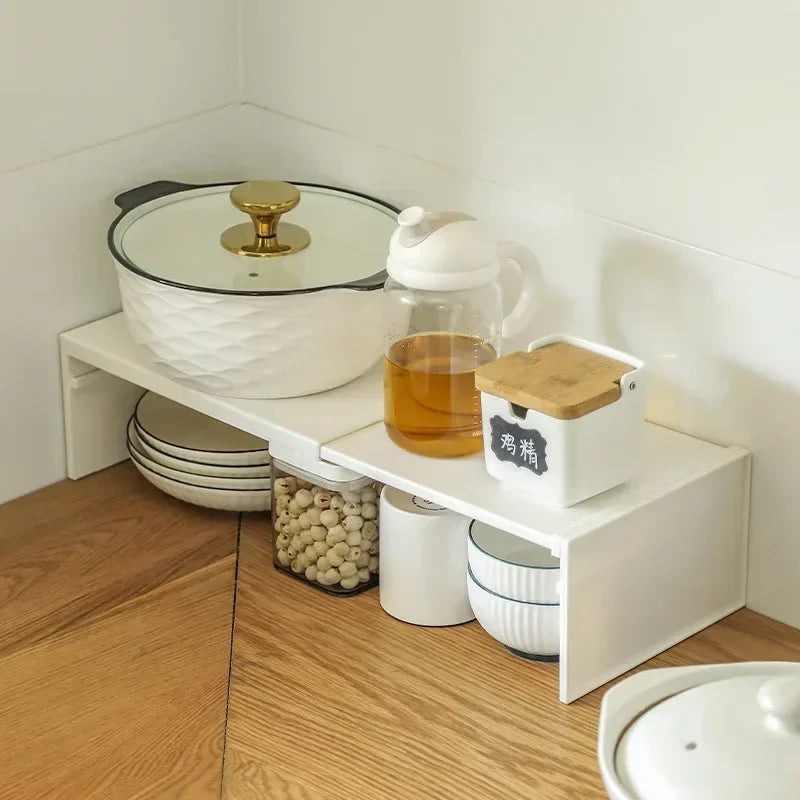 Retractable Cabinet Shelf/Spice Rack/Dish shelf