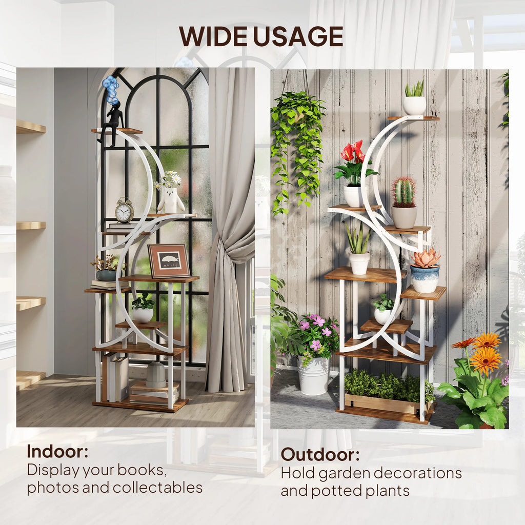 8 Tier Plant Stand 62"