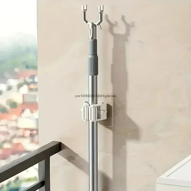 Self-adhesive Broom/Mop Holder