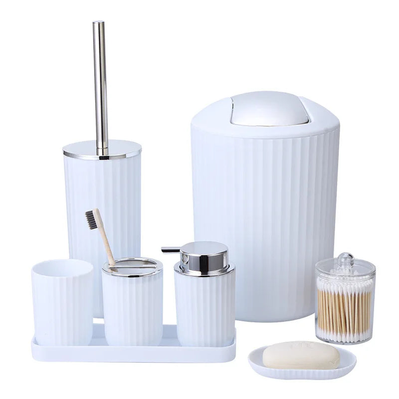 Bathroom Storage And Toiletry Set