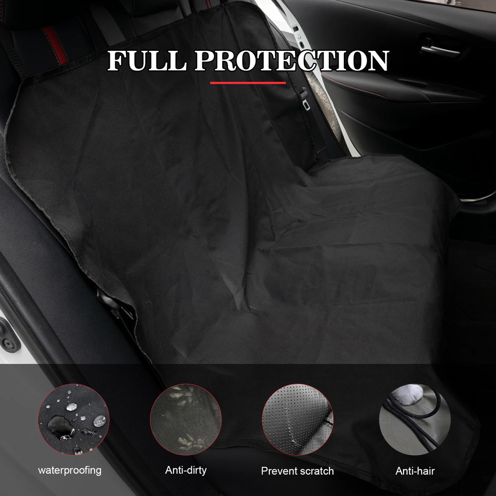 Dog Back Seat Cover Waterproof Pet Carrier Hammock Cushion Nonslip Car Rear Back Mat Protector Pad Travel Accessories Trunk Mat