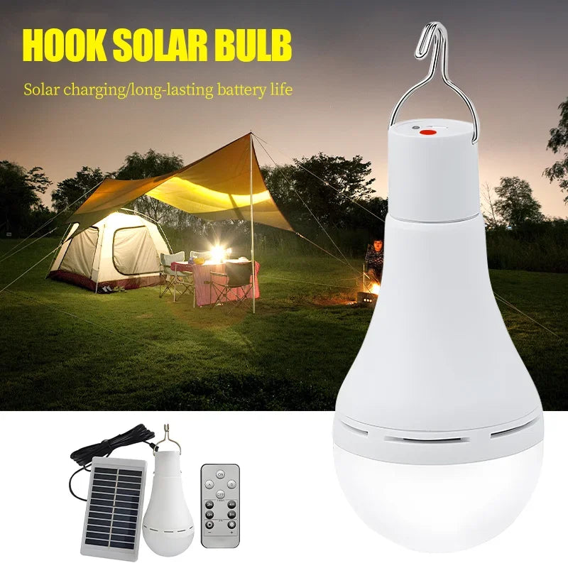 USB Rechargeable Emergency Indoor/Outdoor LED Solar Bulb