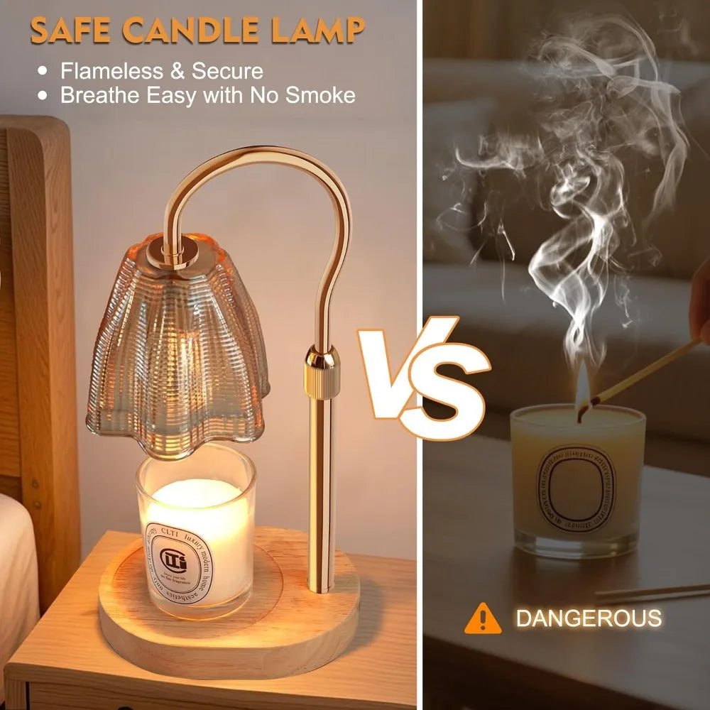 Candle Warmer Lamp with Timer & Dimmer