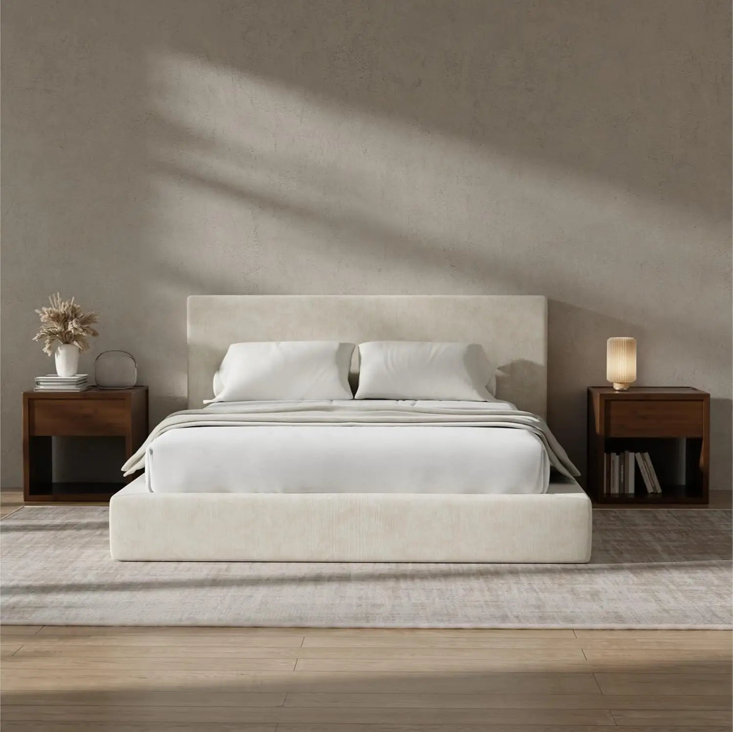 Queen Bed Frame with Headboard