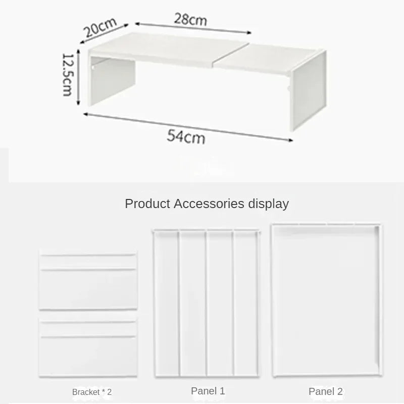 Retractable Cabinet Shelf/Spice Rack/Dish shelf