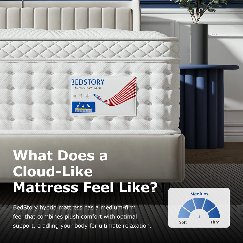 Hybrid Memory Foam Mattress