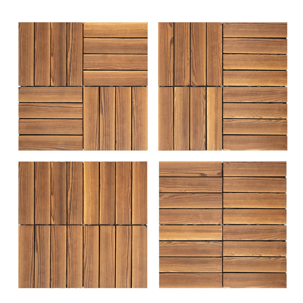 12''x12'' 36Pcs Deck Tiles Indoor & Outdoor Waterproof