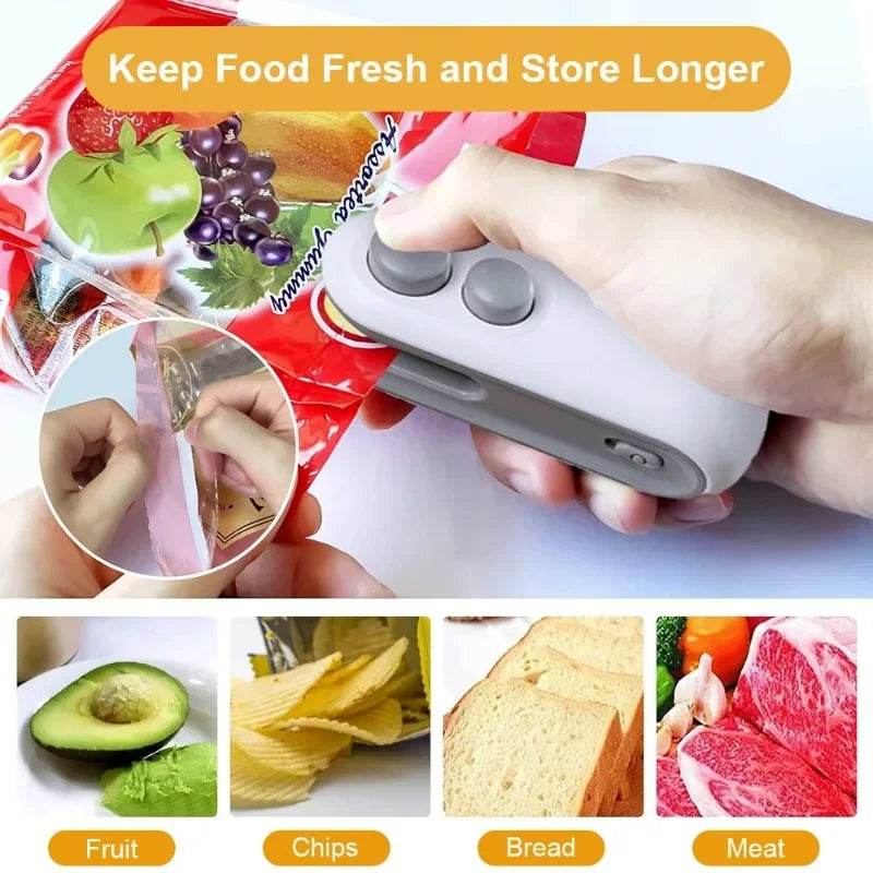Rechargeable Mini Food Storage Sealant Machine