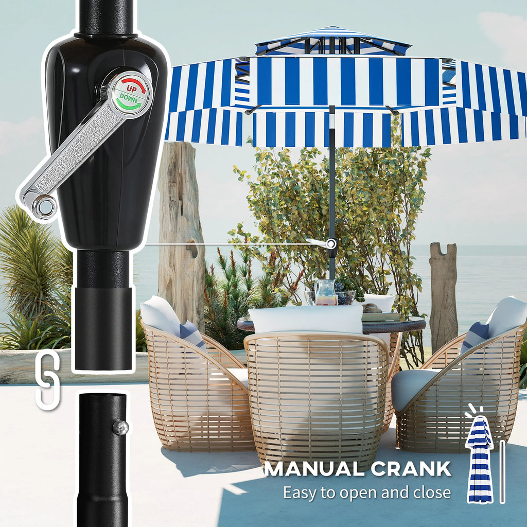 8.6ft Patio Umbrella