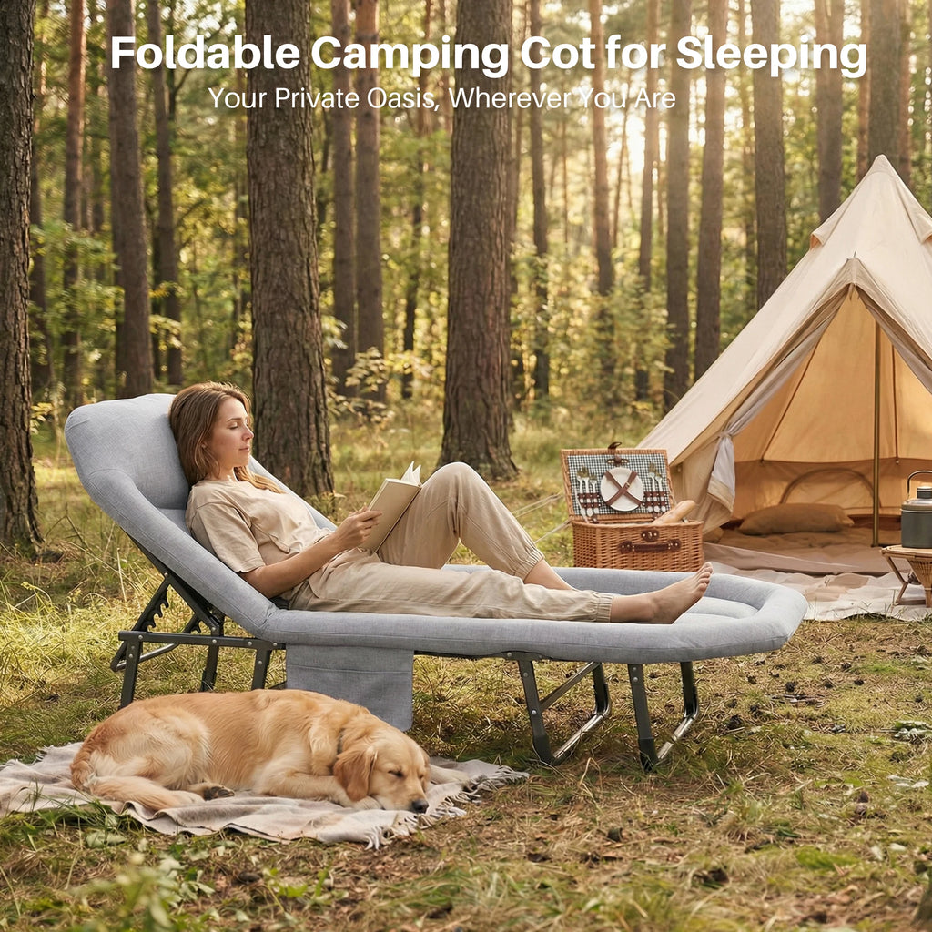 Folding Adjustable Bed/Mattress with Carry Bag