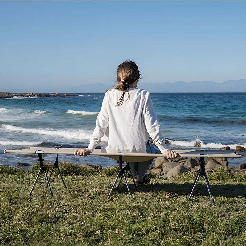 Portable Folding Bed, ultra light aluminum alloy