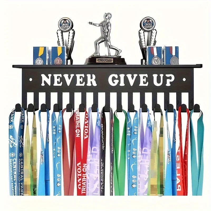 Inspirational Medal Display Rack/key hook