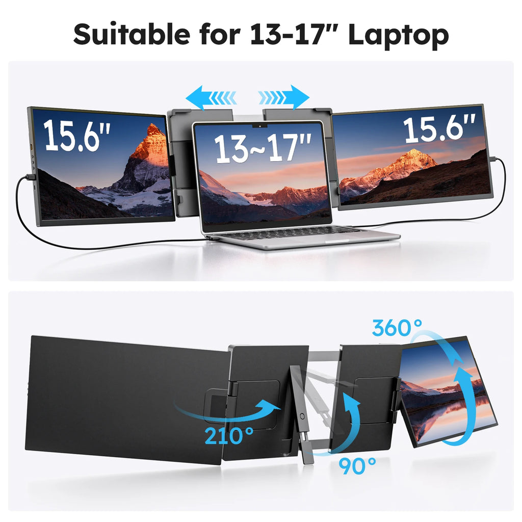 15.6inch Triple Screen Extender