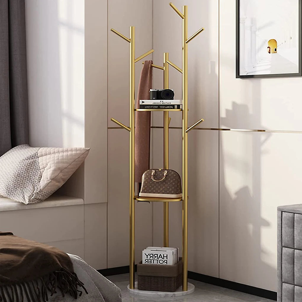 Marble Coat Rack Stand
