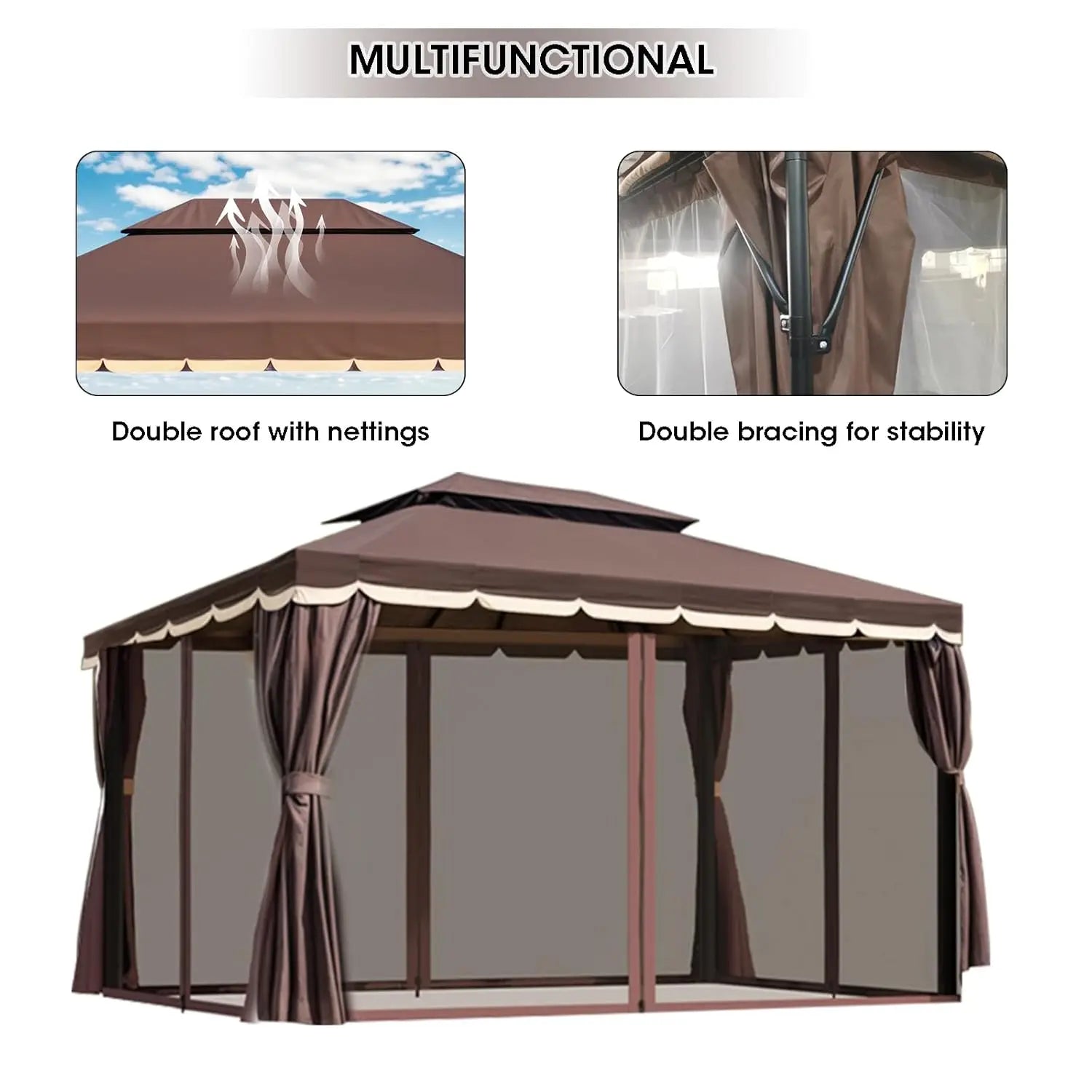 10'x13' Outdoor Patio Gazebo