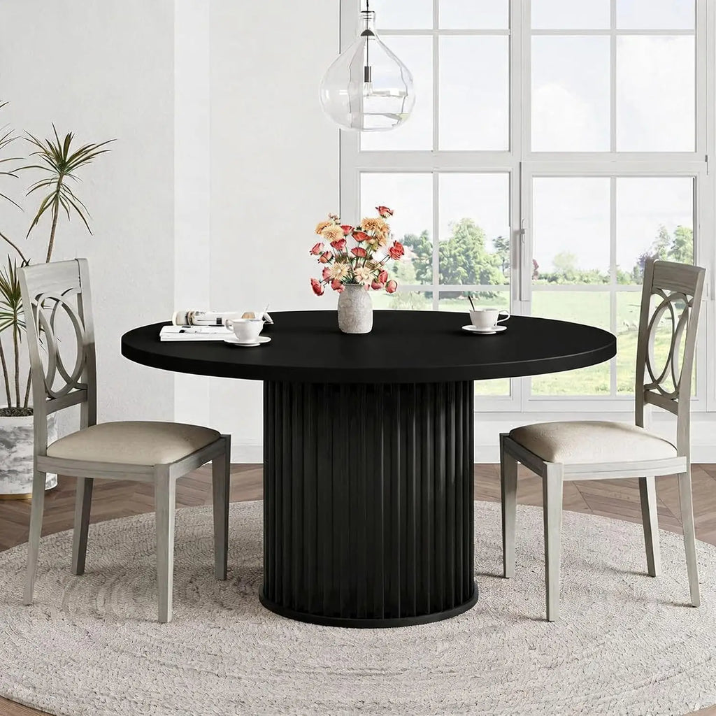 Round Dining Table for 4-6