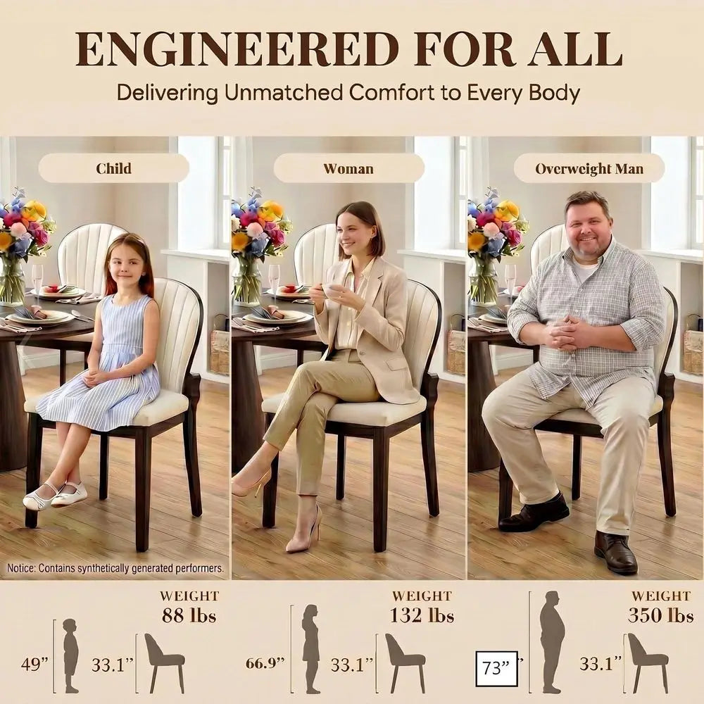 Dining Chairs Set of 2