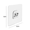 Adhesive Hooks Bathroom/Kitchen Claw Buckle Hanger