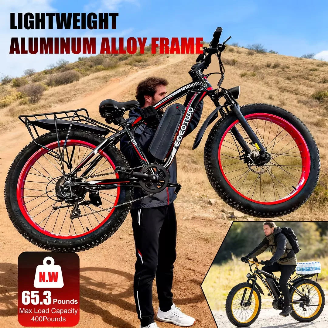 1500W Electric Fat Tire Bike