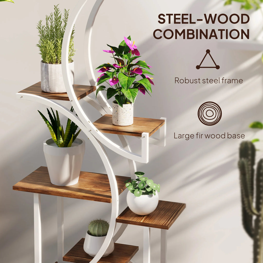 8 Tier Plant Stand 62"