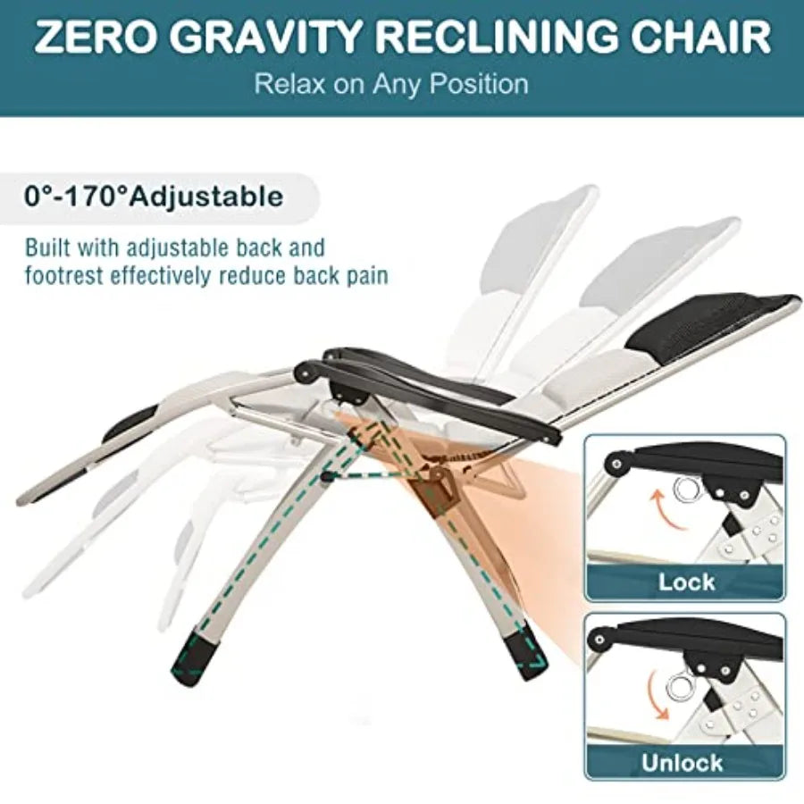Padded Zero Gravity Chair