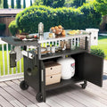 Outdoor Grill Cart with Storage