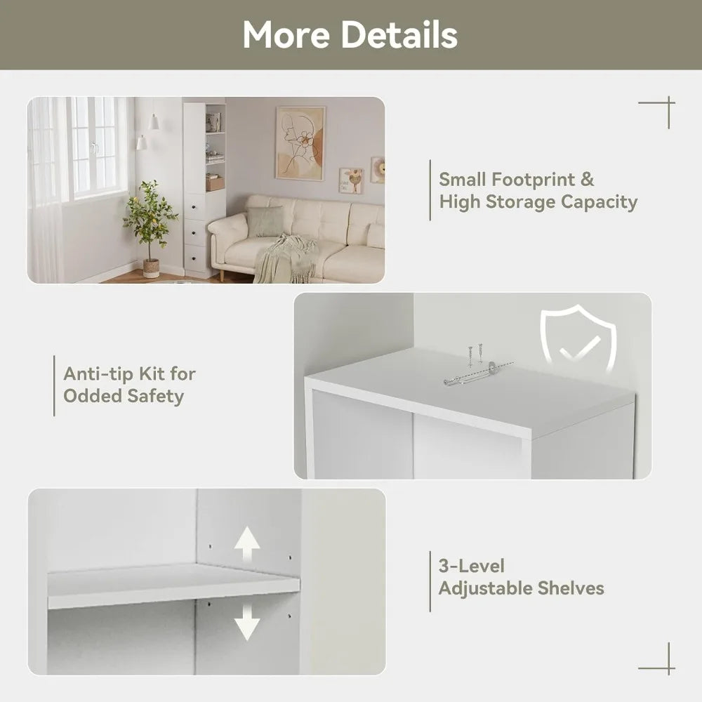 Storage Cabinet  Bathroom Organizer