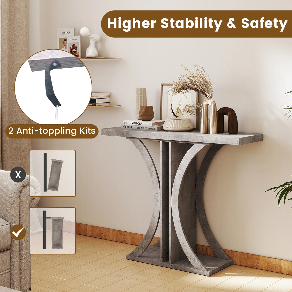 40" Console Table