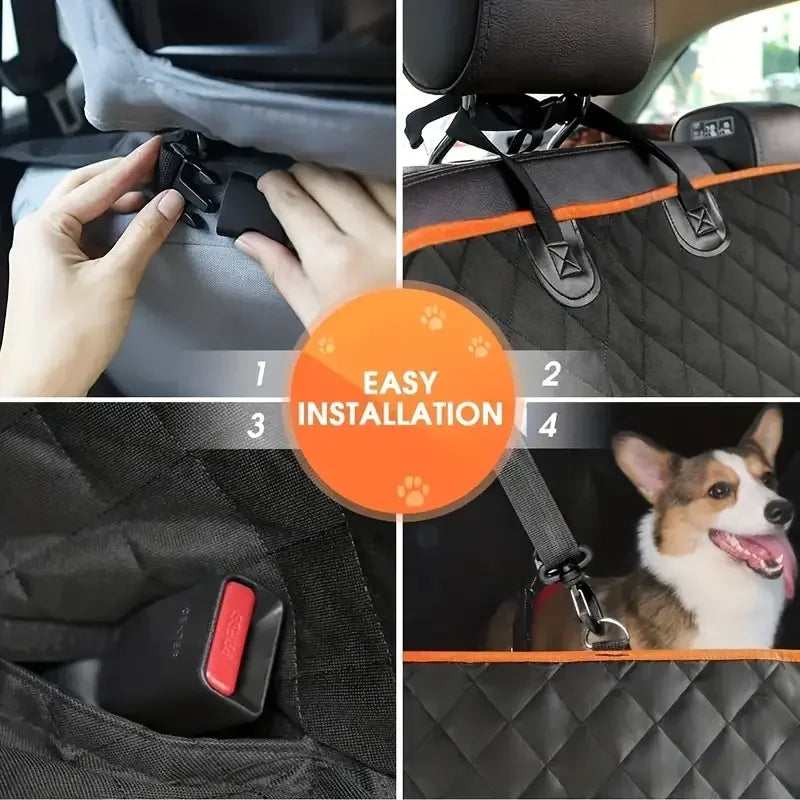 Dog Car Seat Cover 100% Waterproof