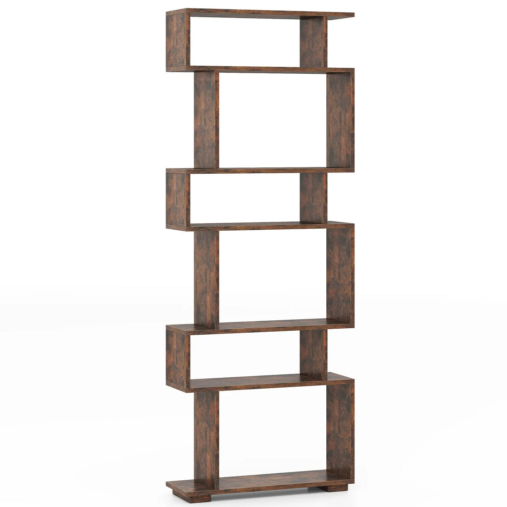 6-tier Storage Bookshelf