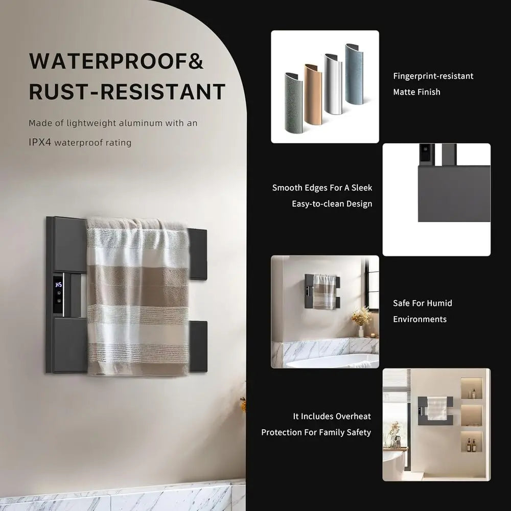 Electric Heated Towel Warmer Rack