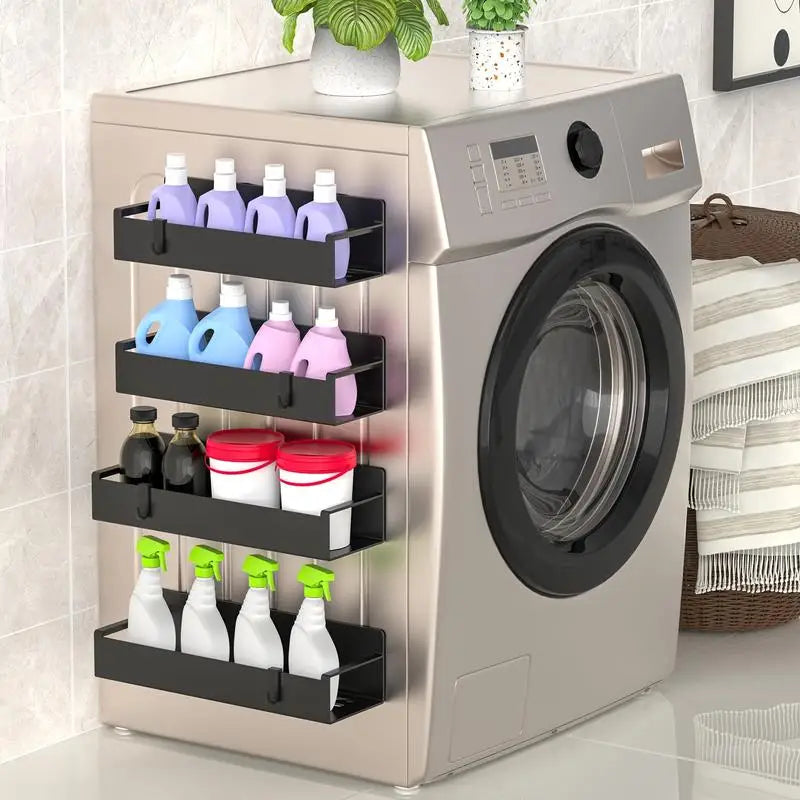 4 Pack Magnetic Spice Rack/Organizer/Shelf