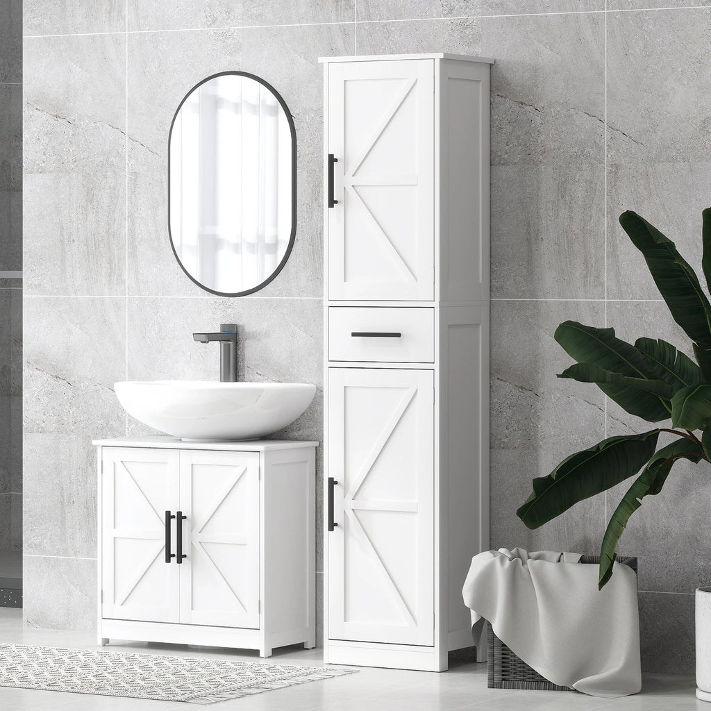 63" Bath Cabinet with Drawer