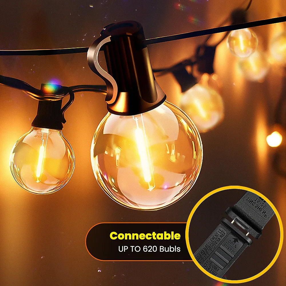 LED Globe String Lights