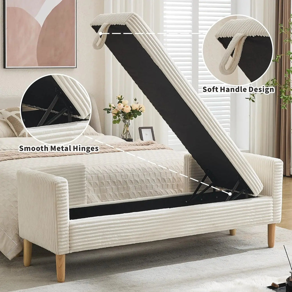 Ottoman with Storage Bench