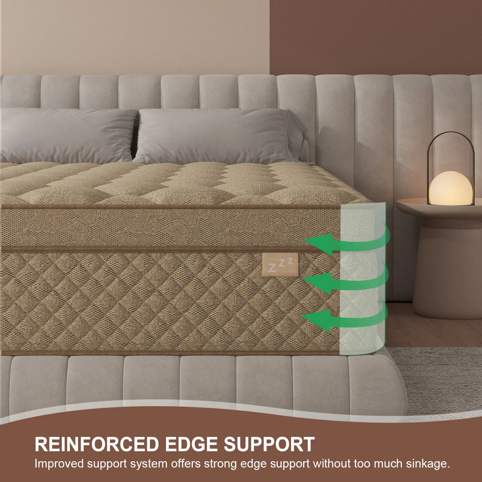 Gel Memory Foam  Pocket Spring Mattress