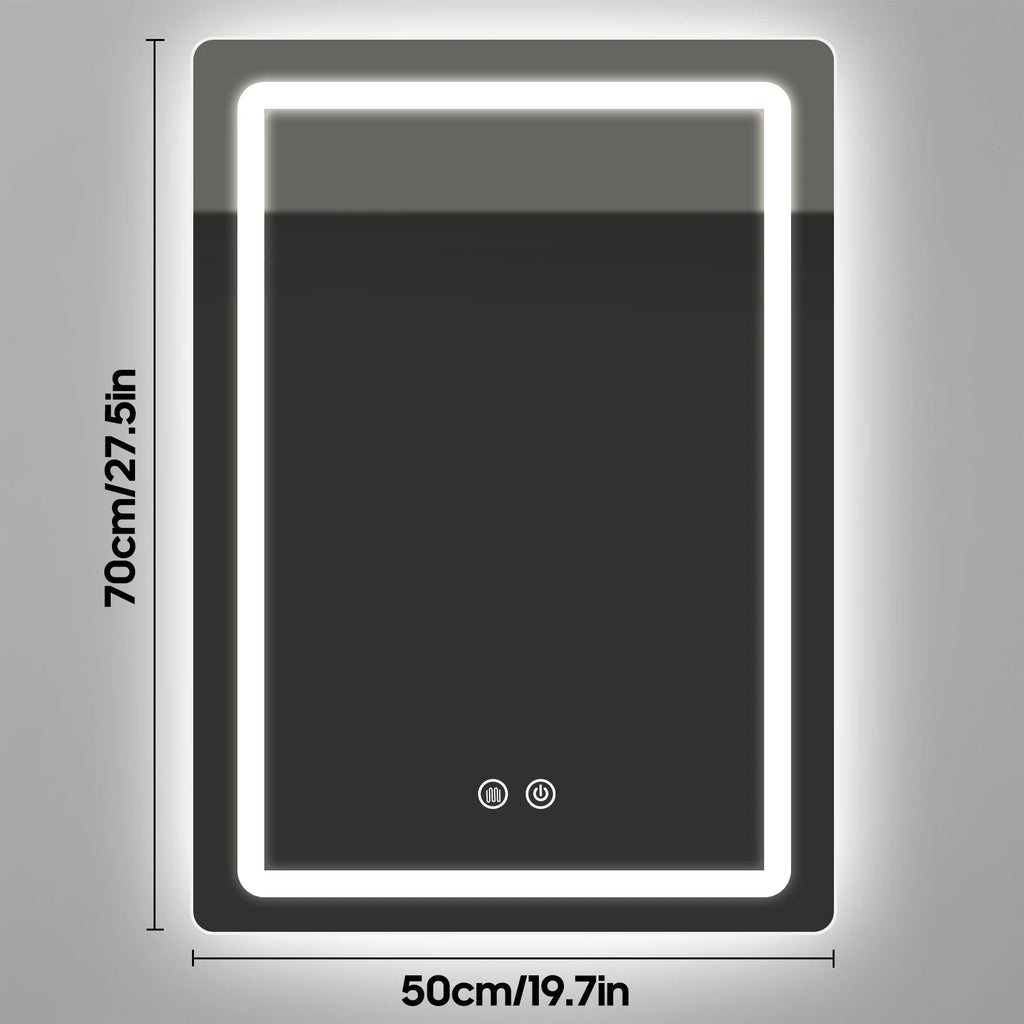 LED Lighted Wall Mount Mirror