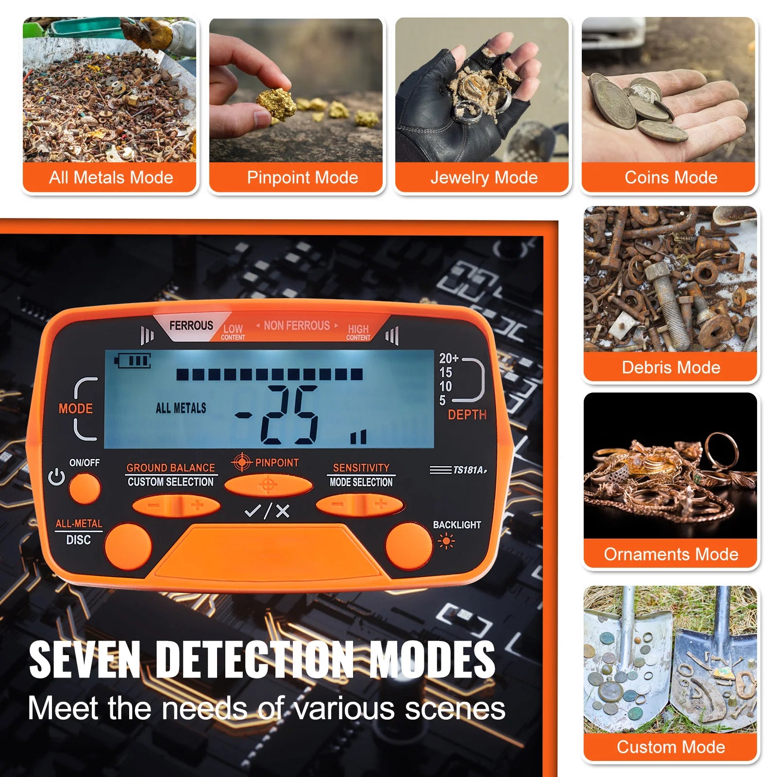 Metal Detector for Adults & Kids