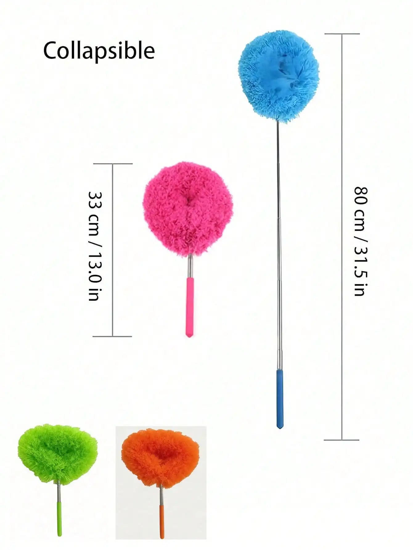 Extendable Microfiber Adjustable Ceiling Fan Duster
